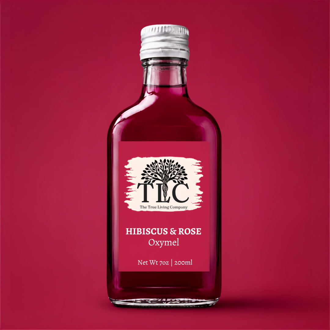 Hibiscus & Rose Oxymel